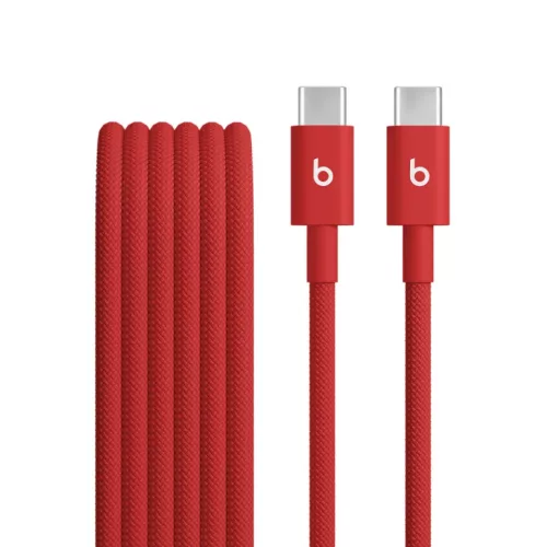 USB-C - USB-C kábel Beats, 1.5m, Piros MDGF4ZM/A