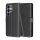 Samsung Galaxy S26 Ultra Fekete Techsuit - Leather Folio tok