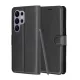 Samsung Galaxy S26 Ultra Fekete Techsuit - Leather Folio tok