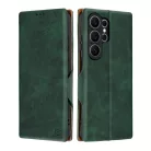 Samsung Galaxy S26 Ultra Zöld Techsuit Safe Wallet Plus tok