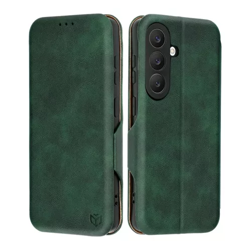 Samsung Galaxy S26 Zöld Techsuit Safe Wallet Plus tok