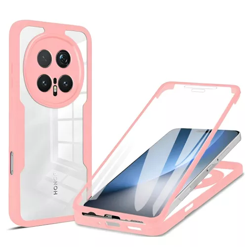 Honor Magic8 Pro Pink Techsuit ColorVerse 360 Series + Üvegfólia tok
