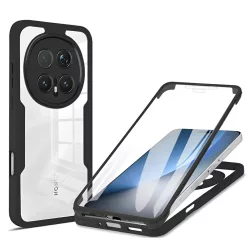   Honor Magic8 Pro Fekete Techsuit - ColorVerse 360 Sorozat + Képernyővédő tok