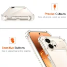 Honor 600 Pro Átlátszó Techsuit Ütésálló Átlátszó Szilikon tok