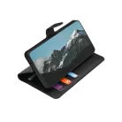 Samsung Galaxy S26 Fekete Techsuit Bőr Fliptok