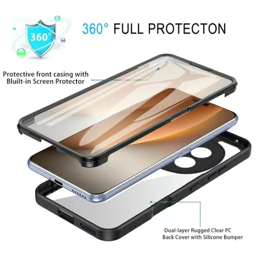 Honor Magic8 Pro Lila Techsuit ColorVerse 360 sorozat + képernyővédő tok