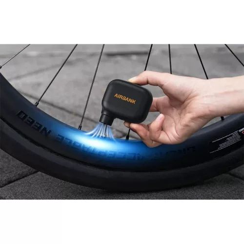 Cycplus AS100 POCKET SE AIRBANK mini kerékpárpumpa fekete