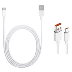 Xiaomi Original Type-C USB adatkábel 4A 1m fehér (Bulk)