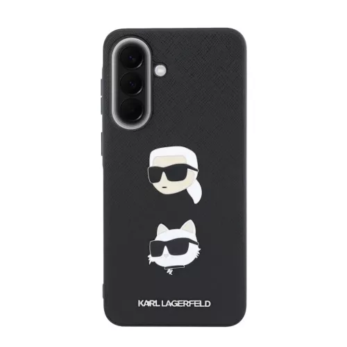 Karl Lagerfeld Liquid Silicone Metal Karl és Choupette Samsung Galaxy A57 tok