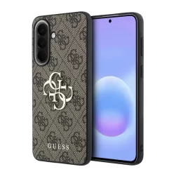 Samsung Galaxy A57 Barna Guess PU 4G Fém Logós Tok