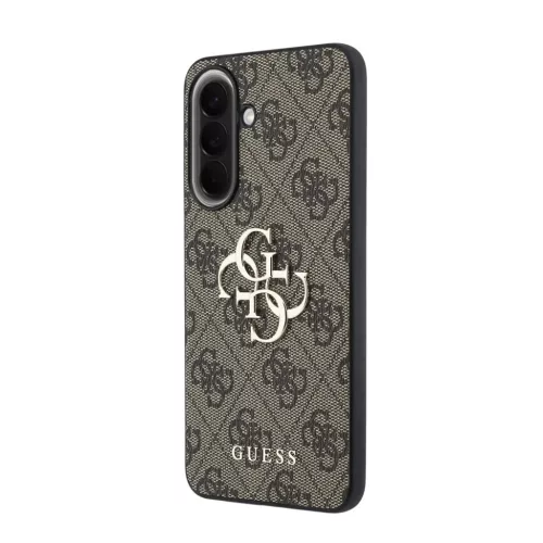 Samsung Galaxy A57 Barna Guess PU 4G Fém Logós Tok