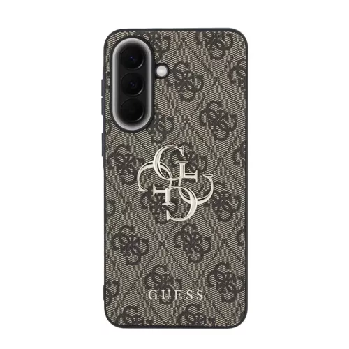 Samsung Galaxy A57 Barna Guess PU 4G Fém Logós Tok
