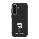 Samsung Galaxy A57 Fekete Karl Lagerfeld Fix Glitter Metal Ikonikus tok