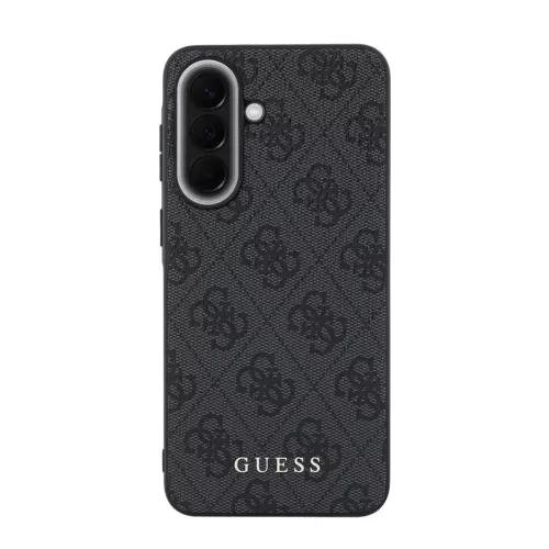 Samsung Galaxy A57 Szürke Guess PU 4G Metal Classic Logo tok
