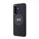 Samsung Galaxy A57 Navy Red Bull PU bőr Red Ring MagSafe tok