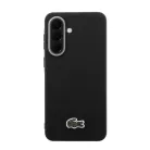 Lacoste Iconic Petit Pique Szövött Logós MagSafe Tok Samsung Galaxy A57 Fekete tok