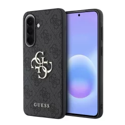 Samsung Galaxy A57 Szürke Guess PU 4G Metal Logo tok