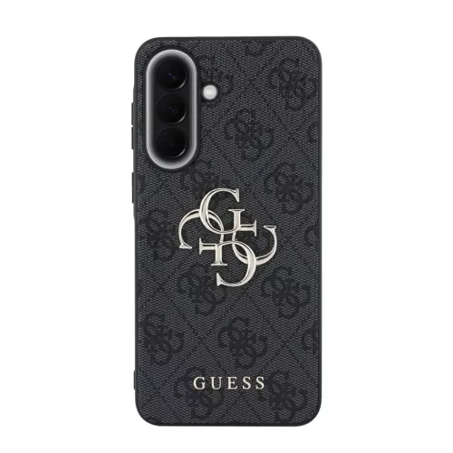 Samsung Galaxy A57 Szürke Guess PU 4G Metal Logo tok
