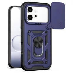 Honor 600 Kék Techsuit - CamShield sorozat tok