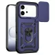 Honor 600 Kék Techsuit - CamShield sorozat tok