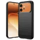 Honor 600 Fekete Techsuit - Carbon Silicone tok