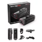 AKEEYO 730Pro 4K Kormányra szerelhető Videófelvevő Sportkamera Biciklikhez és Motorkerékpárokhoz - Fekete