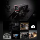 AKEEYO AKY-710S sportkamera 4K videórögzítő motorkerékpár kormányra - fekete