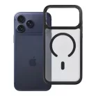 iPhone 17 Pro Max Forcell F-Protect Smoke Hybrid Premium MagSafe kompatibilis fekete tok