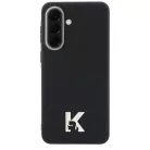 Samsung Galaxy A57 5G Karl Lagerfeld Karl Head Logo fekete tok