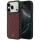 iPhone 17 Pro Max Mercedes bőr keresztvonalas MagSafe piros tok