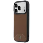 iPhone 17 Pro Mercedes Leather Wood Effect and Curve MagSafe tevebarna tok