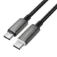 USB-C to USB-C kábel Acefast C23-03, 60W, 1.2m, fekete