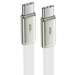 USB-C - USB-C Kábel Acefast C24-03, 60W, 1.2m, Fehér