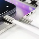 USB-C - USB-C Kábel Acefast C24-03, 60W, 1.2m, Fehér