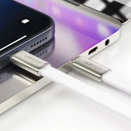 USB-C - USB-C Kábel Acefast C24-03, 60W, 1.2m, Fehér