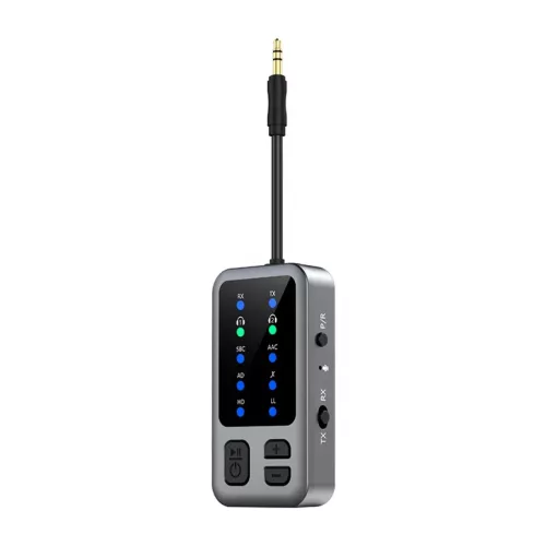 M3 Bluetooth 5.4 AUX transmitter autóhoz, TV-hez és vezeték nélküli fejhallgatóhoz