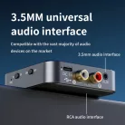 BT200 Bluetooth 5.4 audio adapter 2 fejhallgatóhoz – 2 az 1-ben transmitter és receiver
