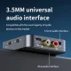 BT200 Bluetooth 5.4 audio adapter 2 fejhallgatóhoz – 2 az 1-ben transmitter és receiver