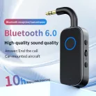 M2 2 az 1-ben Bluetooth 6.0 audio adapter vevő és adó autóhoz, TV-hez és fejhallgatóhoz