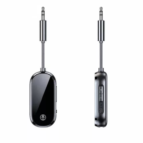 C83Plus Hordozható 2 az 1-ben Bluetooth 5.4 vevő és adó adapter 2 eszköz támogatással