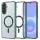 Samsung Galaxy A57 5G Mélyzöld Techsuit Luxury Crystal MagSafe tok