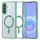 Samsung Galaxy A57 5G Világoszöld Techsuit Luxury Crystal MagSafe tok