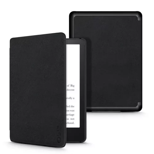 Techsuit - Fliptok - Kindle Paperwhite 5 (2021) / 5 Signature Edition (2021) - Fekete tok