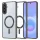 Samsung Galaxy A57 5G Fekete Techsuit - Luxury Crystal MagSafe tok