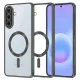 Samsung Galaxy A57 5G Fekete Techsuit - Luxury Crystal MagSafe tok