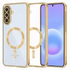 Samsung Galaxy A57 5G Arany Techsuit Luxury Crystal MagSafe tok