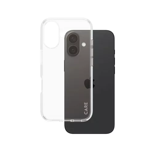 PanzerGlass® - CARE Flagship Urban Combat - iPhone 16 - Clear tok