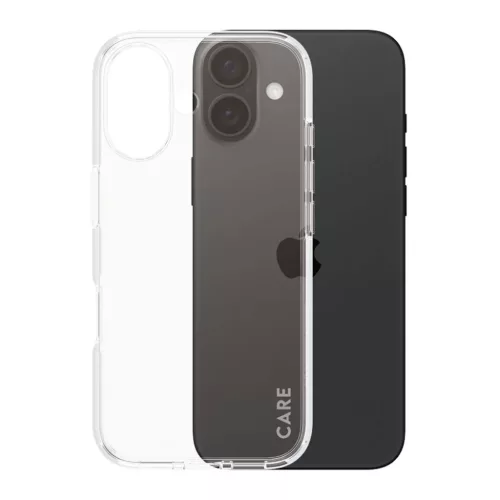 PanzerGlass® - CARE Flagship Urban Combat - iPhone 16 - Clear tok
