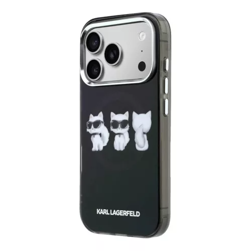 iPhone 17 Pro Karl Lagerfeld IML Choupette Trio Watercolor MagSafe tok
