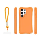 Samsung Galaxy S26 Ultra Safepop pántos narancssárga tok